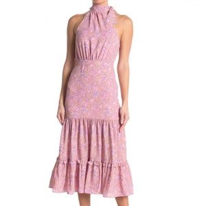 Likely Mona Pink Floral Dress